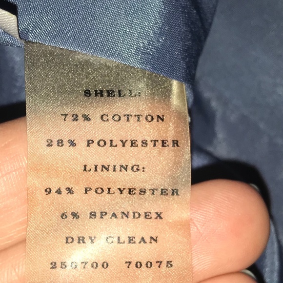 Ann Taylor Blue Fitted Sheath Dress, 4 - Picture 7 of 7